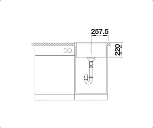 Blanco PLEON 5 BIAŁY 521672 - Zlewozmywaki - miniaturka - grafika 4