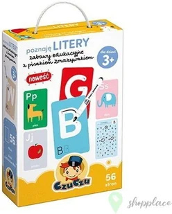 Poznaję Litery Zabawy Edukacyjne Z Pisakiem Zmazywakiem Praca zbiorowa - Książki edukacyjne - miniaturka - grafika 2