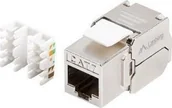 Wtyczki i adaptery - LANBERG MODUŁ KEYSTONE GNIAZDO BEZNARZĘDZIOWY RJ45->LSA 180° FTP KAT.7 KSF7-2000 - miniaturka - grafika 1