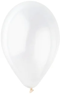 Gemar Balloons Balony 12" Crystal GEMAR Transparent 100 szt G110/00 - Balony i akcesoria - miniaturka - grafika 2