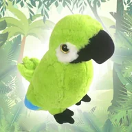 Maskotki i pluszaki - Beppe Maskotka Pluszowa Papuga Ara Zielona Z Dźwiękiem 25cm 13745 $$ - miniaturka - grafika 1