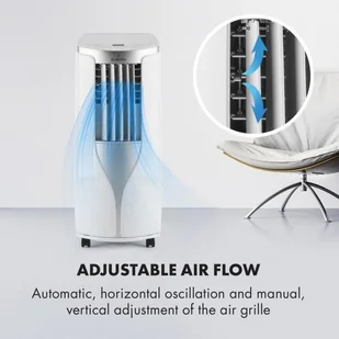 Klarstein New Breeze 7 Klimatyzacja 7000 BTU Klasa energetyczna A Pilot biała ACO6-NewBreeze7W - Klimatyzatory - miniaturka - grafika 6