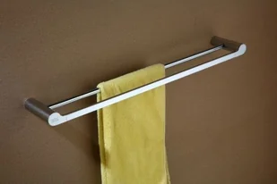 Art Platino Art Platino Doreo wieszak na ręczniki podwójny chrom DOR-97022 - Wieszaki łazienkowe Art Platino Art Platino Doreo wieszak na ręczniki podwójny chrom DOR-97022 - Wieszaki łazienkowe - miniaturka - grafika 1