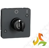 Wyłączniki światła i elektryczne - Schneider Electric MUREVA STYL Mechanizm łącznika dwupozycyjnego IP55 antracyt MUR35062 MUR35062/SCH - miniaturka - grafika 1
