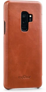 moVear Etui Samsung S9+ Brązowa SKÓRA Futerał Galaxy G965F SGS9PS0S0BKVBR - Etui i futerały do telefonów - miniaturka - grafika 3