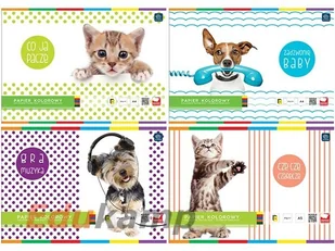 Inter-druk Zeszyt papierów kolorowych A5 10k. ZJ64INT - Szkolne artykuły papiernicze - miniaturka - grafika 2