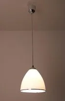 Lampex Lampa wisząca Carla Plus A, biało-srebrna, 70x23 cm - Lampy sufitowe - miniaturka - grafika 3