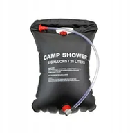 Akcesoria turystyczne - Solarny Prysznic Kempingowy Turystyczny 20L - miniaturka - grafika 1