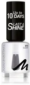 Lakiery do paznokci - Manhattan Last & Shine lakier do paznokci 8 ml Nr. 010 - Clear - miniaturka - grafika 1