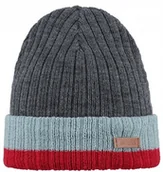 Czapki dla dzieci - Barts Czapka dziecięca Barrett Beanie dark heather 53 - miniaturka - grafika 1
