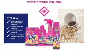 Vanish szampon do ręcznego prania dywanów cytrynowy 500 ml - Środki do kuchni i łazienki - miniaturka - grafika 2