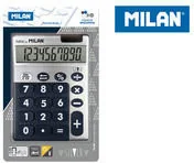 MILAN Kalkulator 10 poz. Silver 13 - Artykuły biurowe - miniaturka - grafika 2
