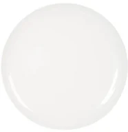 Talerze - H+H H & H Premiere talerz do pizzy, okrągły, ceramiczny, biały, 32 x 32 x 3 cm 1480 - miniaturka - grafika 1
