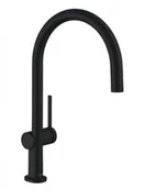 Baterie kuchenne - Hansgrohe Talis M54 Bateria kuchenna czarny mat 72804670 - miniaturka - grafika 1