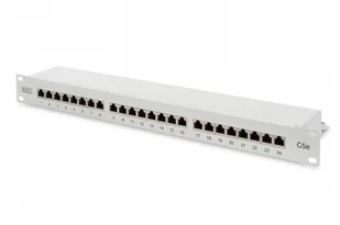 Digitus Patch panel 19" 24-portowy STP kat. 5E (DN-91524S/A-DN-91524S) - Panele krosownicze - miniaturka - grafika 6