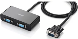 UGREEN ugreen VGA Splitter wtyczka VGA (D-Sub) 2 przewodu VGA VGA na 2 gniazda VGA Monitor Y Adapter sieciowy do podłączenia data do komputera i monitora na Home lub teatru i AV obsługuje funkcje Czarny (20918) - Kable komputerowe i do monitorów - miniaturka - grafika 5