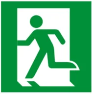 Oprawy, klosze i abażury - Intelight Piktogram do VELLA 123x123 wyjście w lewo INLEWA 93334 - miniaturka - grafika 1