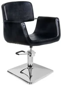 Fotele fryzjerskie - GABBIANO FOTEL FRYZJERSKI HELSINKI CZARNY 109208 - miniaturka - grafika 1