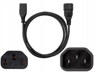 Kabel zasilający Ac Komputer Ups Tv Przewód 1,8m | - Kable komputerowe i do monitorów - miniaturka - grafika 3