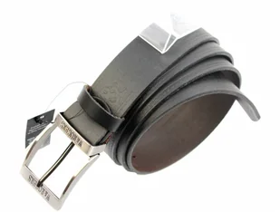 Rogerrs Arucce (PL) Pasek Męski Skórzany ARUCCE (PL) W&R Skóra Licowa 40 mm DW CZARNY - Paski - miniaturka - grafika 3