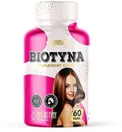 Witaminy i minerały dla sportowców - Real Pharm Biotyna [ 60tabs ] - - miniaturka - grafika 1