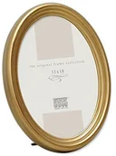 Ramki na zdjęcia - Deknudt Frames Deknudt ramki na zdjęcia owalne żywica syntetyczna złoty, złoto, 18 x 24 cm S100A3-18.0X24.0 - miniaturka - grafika 1