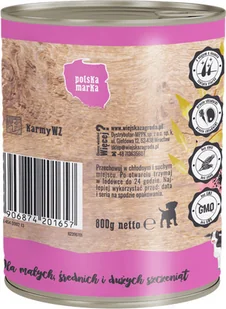 Alpha Spirit Wiejska Zagroda dla szczeniąt Mięsna uczta 800g - Mokra karma dla psów Alpha Spirit Wiejska Zagroda dla szczeniąt Mięsna uczta 800g - Mokra karma dla psów - miniaturka - grafika 4