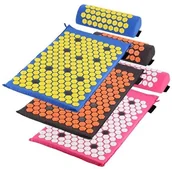 Akcesoria do masażu - Profesjonalna mata + poduszka z kolcami do akupresury i terapii + GRATIS torba (Set AKM01) 0000003156 - miniaturka - grafika 1