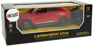 Import LEANToys Auto R/C 1:24 Lamborghini Urus Czerwony 2.4 G Światła LT-9732-0 - Zabawki zdalnie sterowane - miniaturka - grafika 6