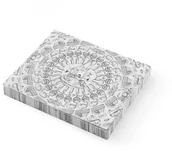 Akcesoria gastronomiczne - Hendi Papier pergaminowy nadruk z szefem kuchni i jedzeniem 250x200 mm 500 szt 678220 - miniaturka - grafika 1