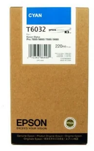 Epson C13T603200  220ml.  cyan - Tusze oryginalne - miniaturka - grafika 2
