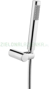 Deante Zestaw prysznicowy chrom Round NOR041K - Zestawy prysznicowe - miniaturka - grafika 3