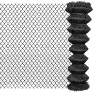 Ogrodzenia - vidaxl Siatka ogrodzeniowa 15 x 1,5 m, stalowa, szara - miniaturka - grafika 1