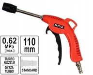 Pozostałe narzędzia pneumatyczne - YATO Pistolet Do Przedmuchiwania Turbo 110mm Długi - miniaturka - grafika 1