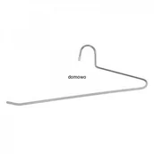 Wieszaki do szafy - WIESZAK NA SPODNIE 1 ramienny jasno szary - miniaturka - grafika 1