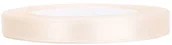 Pasmanteria - PartyDeco Tasiemka satynowa, kremowa jasna, 6 mm / 25 m TS6-079J - miniaturka - grafika 1