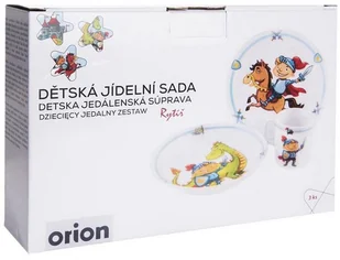 Zestaw - talerz, miska, kubek dla dziecka RYCERZ 112338 - Zestawy naczyń dla dzieci - miniaturka - grafika 3