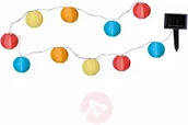 Lampy ogrodowe - Best Season Kolorowy łańcuch świetlny LED z 10 lampionami - miniaturka - grafika 1