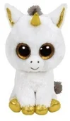 Maskotki i pluszaki - Ty Inc. Beanie Boos Pegasus biały jednorożec 20 cm - miniaturka - grafika 1