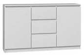 Komody - Komoda biała 120 cm G3-D77 - miniaturka - grafika 1