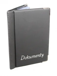 PolskaGalanteria.pl Eleganckie Etui Na Karty Dokumenty Dowód Rejestracyjny Polska Galanteria (PL) Małe Pionowe 10 x 7,5 x 1 [cm] - Etui na dokumenty i karty - miniaturka - grafika 5