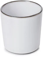 Kubki - Revol Kubek bez uchwytu Caractere biały 220 ml - miniaturka - grafika 1