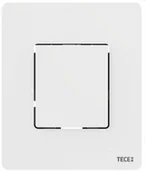 Przyciski spłukujące - TECE 9242433 TECEsolid przycisk spłukujący do WC z metalu biały matowy - miniaturka - grafika 1