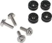 Tuning komputera - akcesoria - Lamptron śruby HDD z gumowymi podkładkami czarne LAMP-RS7001 (LAMPRS7001) - miniaturka - grafika 1