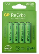 Ładowarki i akumulatory - GP ReCyko+ 4 akumulatory AA Mignon 2900434320001 - miniaturka - grafika 1