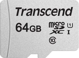Karta pamięci Transcend MicroSDXC 300S 64GB Class 10 UHS-I U1 bez adaptera (TS64GUSD300S) - Karty pamięci - miniaturka - grafika 2