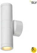 Oprawy, klosze i abażury - SLV SPOTLINE ASTINA OUT ESL biała 2xGU10 max 2x 11W IP44 228771 - miniaturka - grafika 1