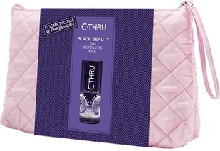 C-Thru Black Beauty Zestaw Kosmetyczka + Woda toaletowa 50 ml - Zestawy kosmetyków męskich - miniaturka - grafika 2