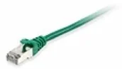Kable miedziane - Equip 606410 Cat.6A S/FTP Patch Cable, Green, 20m - miniaturka - grafika 1