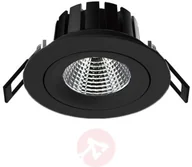 Oprawy, klosze i abażury - SLC SLC DL04 oprawa wpuszczana LED czarna 3 000 K - miniaturka - grafika 1